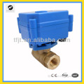 mini 2-way 3/8\" 9-24VDC low voltage motor valve for HVAC system